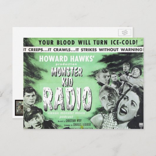 Briefkaart van Monster Kind Radio (Voorkant / Achterkant)