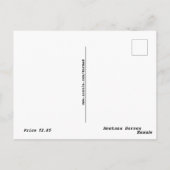 Briefkaart van Montana Horses (Achterkant)