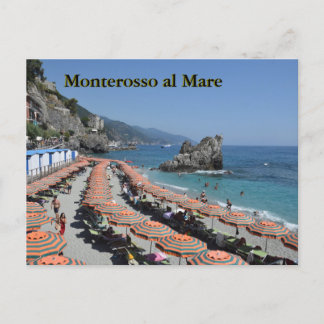 Briefkaart van Monterosso al Mare