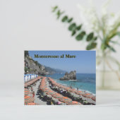 Briefkaart van Monterosso al Mare (Staand voorkant)