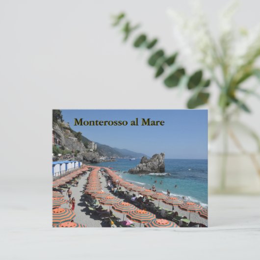 Briefkaart van Monterosso al Mare (Staand voorkant)