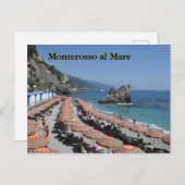 Briefkaart van Monterosso al Mare (Voorkant / Achterkant)