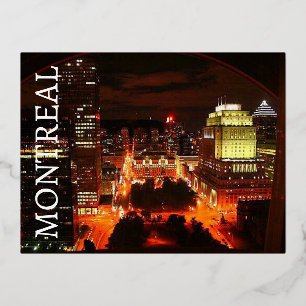 Briefkaart van Montreal