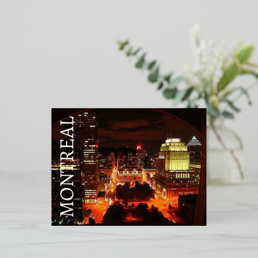 Briefkaart van Montreal (Staand Voorkant)