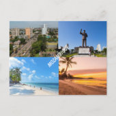 Briefkaart van Mozambique (Voorkant)