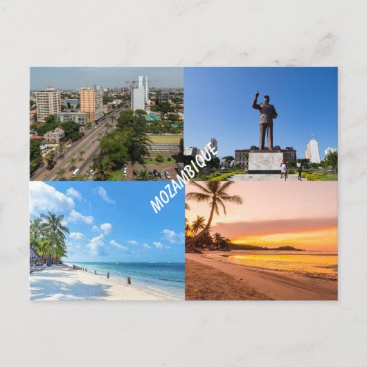 Briefkaart van Mozambique (Voorkant)
