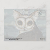 Briefkaart van muilkattenstaartje (Achterkant)