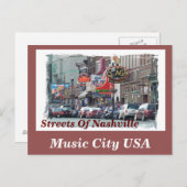 Briefkaart van Nashville (Voorkant / Achterkant)