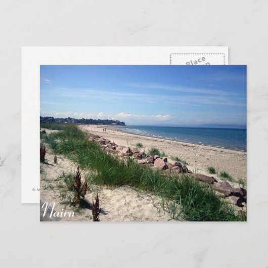 Briefkaart van nearnenstrand (Voorkant / Achterkant)