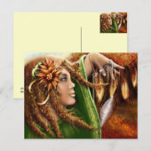 Briefkaart van Nellis Eketorp (Voorkant / Achterkant)