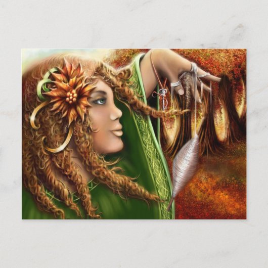 Briefkaart van Nellis Eketorp (Voorkant)