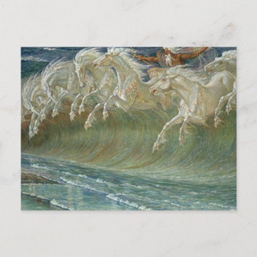 Briefkaart van Neptunes Horses (Voorkant)