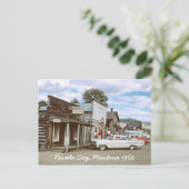 Briefkaart van Nevada City Montana (Staand voorkant)