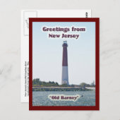 Briefkaart van New Jersey NJ (Voorkant / Achterkant)