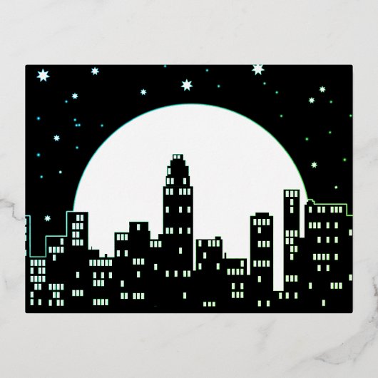 Briefkaart van New York (Voorkant)