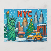 BRIEFKAART VAN NEW YORK (Voorkant)