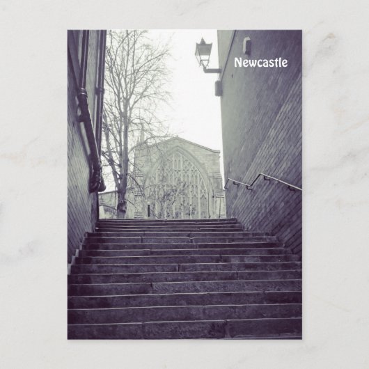 Briefkaart van Newcastle (Voorkant)
