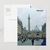 Briefkaart van Newcastle (Voorkant / Achterkant)