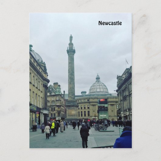 Briefkaart van Newcastle (Voorkant)