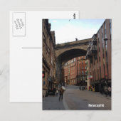 Briefkaart van Newcastle (Voorkant / Achterkant)