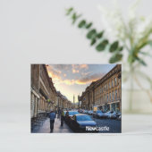 Briefkaart van Newcastle (Staand voorkant)