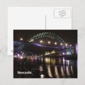 Briefkaart van Newcastle (Voorkant / Achterkant)