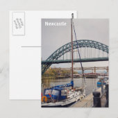 Briefkaart van Newcastle (Voorkant / Achterkant)