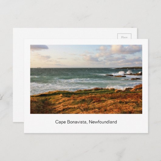 Briefkaart van Newfoundland (Voorkant / Achterkant)