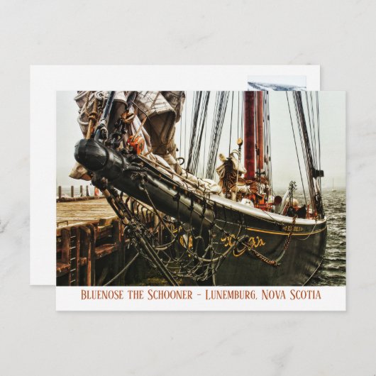 Briefkaart van Nova Scotia (Voorkant / Achterkant)