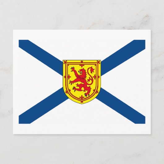 Briefkaart van Nova Scotia (Voorkant)