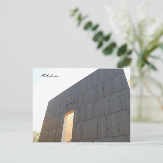 briefkaart van Oklahoma City (Staand voorkant)