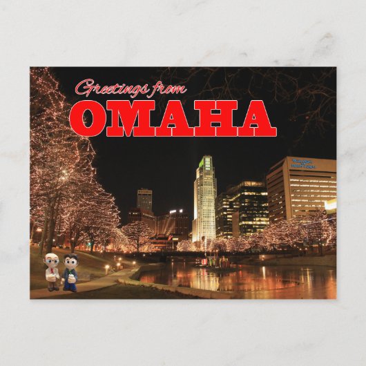 Briefkaart van Omaha Tales (Voorkant)