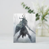 Briefkaart van ondode drager (Staand voorkant)