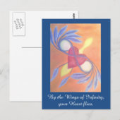 Briefkaart van oneindig (Voorkant / Achterkant)