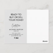 briefkaart van onroerend goed (Achterkant)