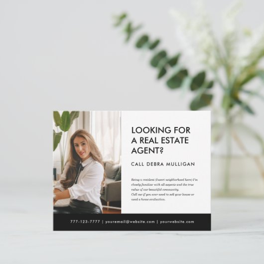 briefkaart van onroerend goed (Staand voorkant)