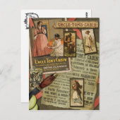 Briefkaart van oom Tom Cabin Scrapbook (Voorkant / Achterkant)