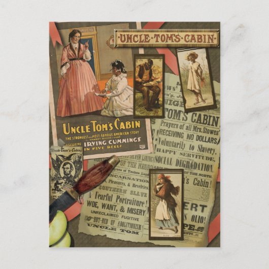 Briefkaart van oom Tom Cabin Scrapbook (Voorkant)