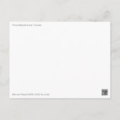 Briefkaart van oorlog en vrede (Achterkant)