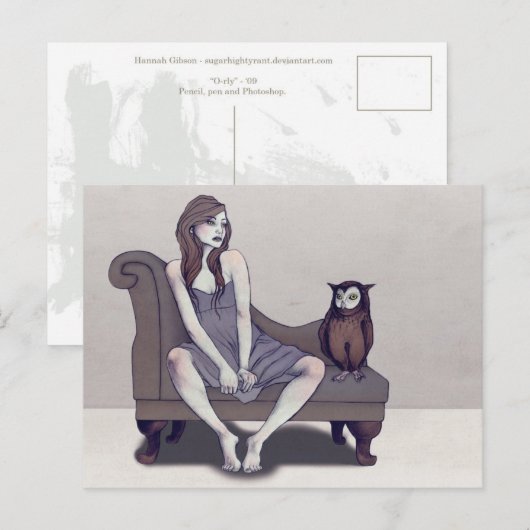 Briefkaart van O'Orly (Voorkant / Achterkant)