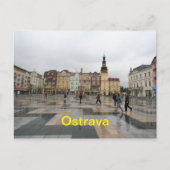Briefkaart van Ostrava (Voorkant)