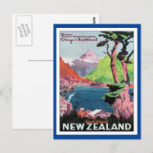  Briefkaart van Otago Nieuw-Zeeland (Voorkant / Achterkant)