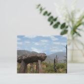 briefkaart van oude stenen (Staand voorkant)