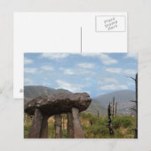 briefkaart van oude stenen (Voorkant / Achterkant)