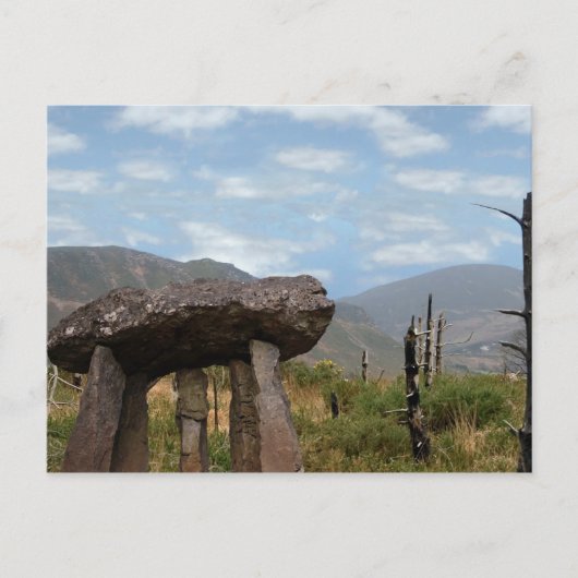 briefkaart van oude stenen (Voorkant)