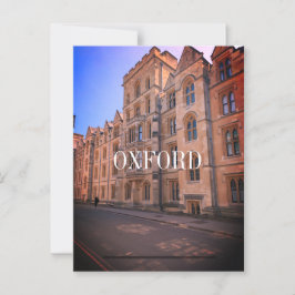 Briefkaart van Oxford