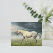 Briefkaart van paarden (Staand voorkant)