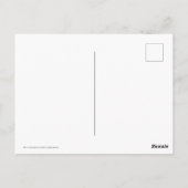 Briefkaart van paarden (Achterkant)