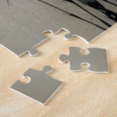 Briefkaart van paarden en Rozen Legpuzzel (Zijkant)