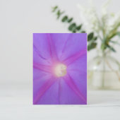 briefkaart van Paarse bloemen (Staand voorkant)